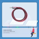 Cable Baterias 2 x 1 x 16mm x 4m C/Terminal