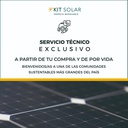 Kit Solar Completo Autoinstalable Energia Panel Bateria K1