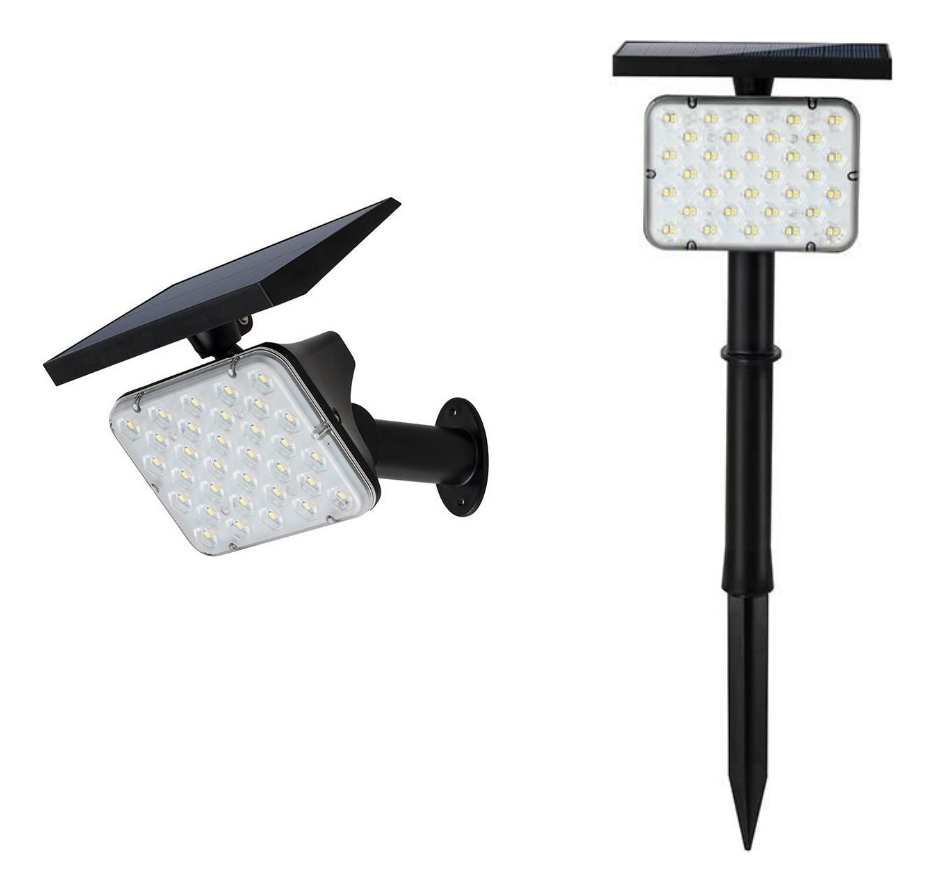 Luz Solar Estaca / Reflector Solar | 2 Funciones x 2