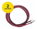 Cable Baterias 2 x 1 x 16mm x 2m C/Terminal