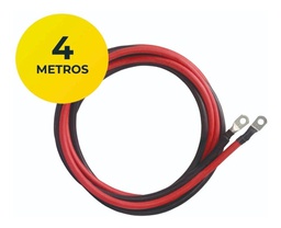[CB25.04] Cable Baterias 2 x 1 x 25mm x 4m C/Terminal